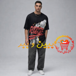 تی-شرت-پسرانه-سبک-رترو--1-پنبه‌-ای-اوور-سایز-طرح-دادر-جدید-شیک-خفن-قیمت-خرید-فروش-مد-2025-سیاه-نایک